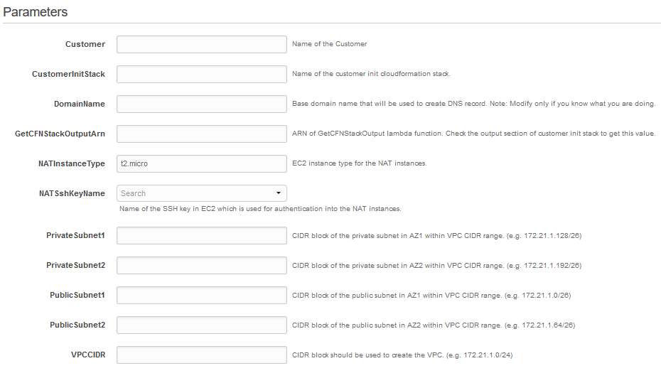 Old Style Parameters